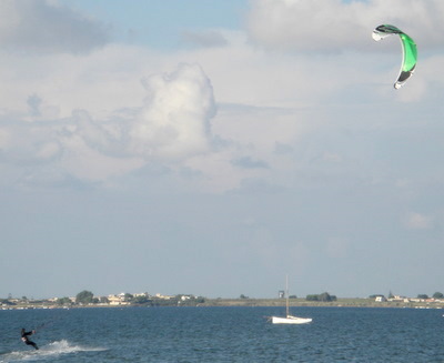 Para-Surfing, Marsala, Sicily.